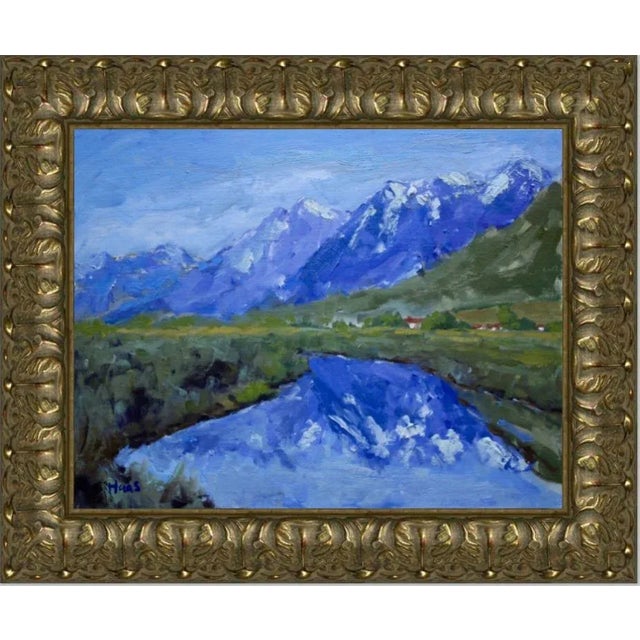Winterscape, Nevada Landscape Oil Painting For Sale In Reno/Lake Tahoe - Image 6 of 8