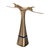 Metal "Pagina" Umbrella Stand With Bronze, Stainless Steel Detail, Handcrafted For Sale - Image 7 of 7