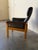 1960s Swedish Adjustable Black Leather Lounge Armchair by Göte Möbler - Mid-Century Modern Recliner For Sale - Image 9 of 11