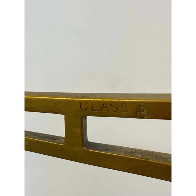 Pike and Elliman English Brass Scale For Sale In Philadelphia - Image 6 of 11