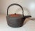 Japanese Rare Antique Early 19th Century Japanese Cast Iron Lacquer Sake Kettle Tea Pot For Sale - Image 3 of 16