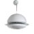 White Nictea UFO Pendant Light by Afra & Tobia Scarpa for Flos, 1960s For Sale