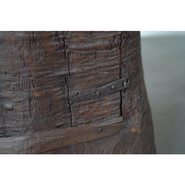 Primitive Tree Trunk Cabinet, France, 1900s For Sale - Image 13 of 18