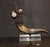Up for sale is an antique Horn lamp. Ornate Silverplate trim on an acrylic base. Overall it is in great condition. The...