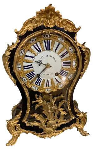 Antique French Table Clock, 1760