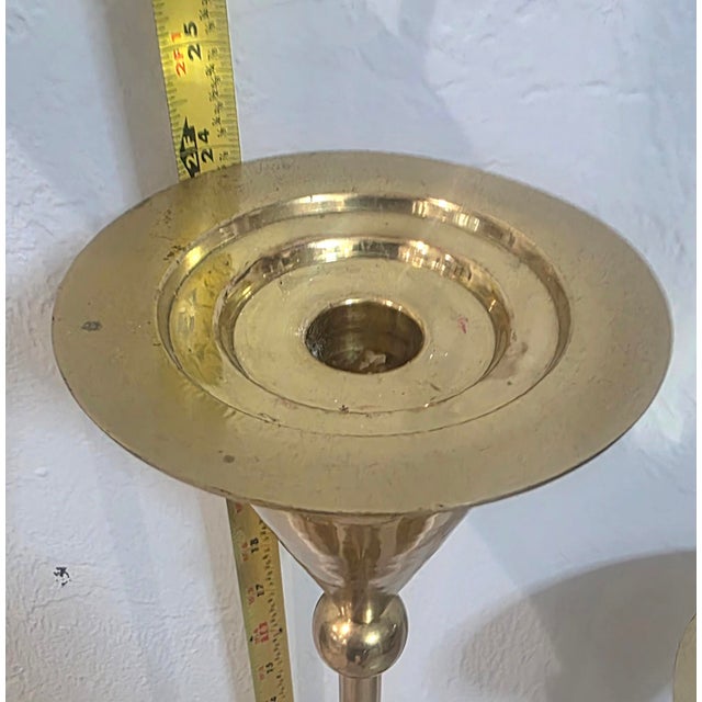 1970s Memphis Style Candle Holder Set Christian De Beaumont Style For Sale - Image 10 of 12