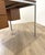 Wood Italian Double Center Desk, 1950s For Sale - Image 7 of 8