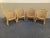 Mid 20th Century Mid 20th Century Vintage Set of 4 Braided and Weaved Rattan Barrel Dining Chairs For Sale - Image 5 of 5