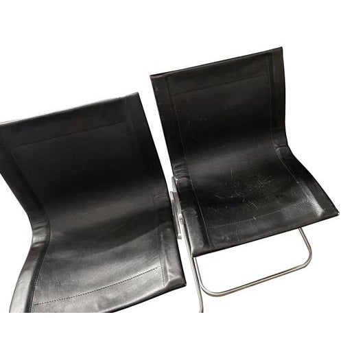 Lia Model Chairs attributed to Claudio Salocchi, Italy, 1960s, Set of 4 For Sale - Image 3 of 11