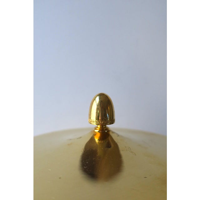 Gold Italian Gold Plated Ice Bucket Wine Cooler For Sale - Image 8 of 11