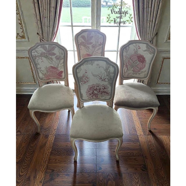 Set of Four Vintage Cugini Lanzani Chairs For Sale - Image 9 of 13