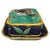 Victorian A Victoria Pottery Majolica Cobalt Basketweave Sardine Box, English, Ca. 1883 For Sale - Image 3 of 12