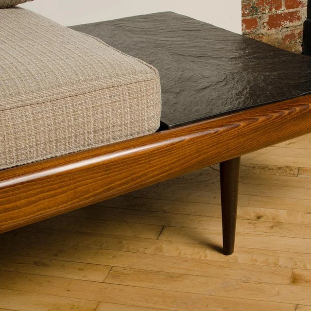 1950s Mid-Century Modern Walnut Sofa For Sale - Image 12 of 13