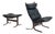 Set of Mid-Century Siesta Lounge Chair and Ottoman by Ingmar Relling for Westnofa, Norway, 1960s For Sale