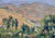 1920s Donna Norine Schuster - 1920s View of the Hollywood Hills-Oil Painting For Sale - Image 5 of 12