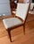 Set of 6 Mid Century Modern Dining Chairs in Tweed Fabric For Sale - Image 9 of 10
