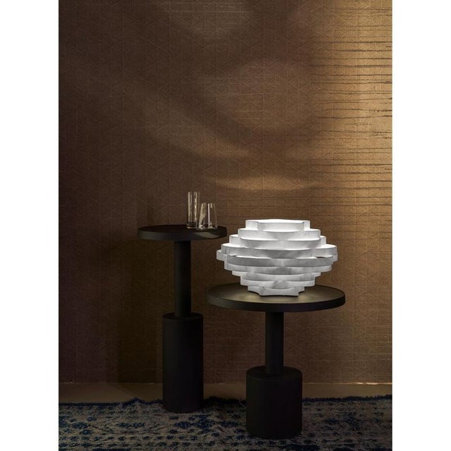 Stone Nest TL2 Decorative Table Lamp in White Carrara Marble by Bufalini Marmi For Sale - Image 7 of 8