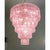 Pink Square Tubes Murano Glass Chandelier by Simoeng, in Exhibition Piece conditions. Designed from 2000 Up to 250V...