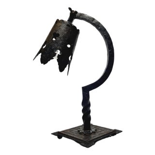 Art Deco Bedside Lamp, Poland, 1950s For Sale