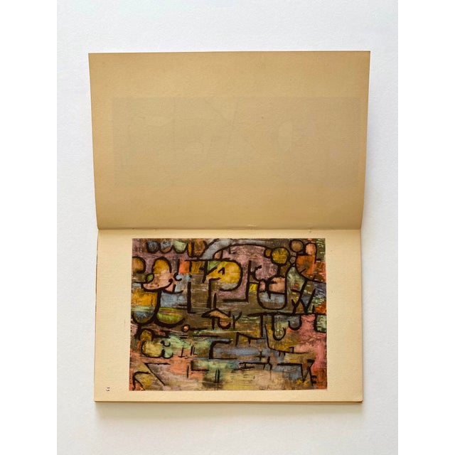 Paul Klee Vintage 1953 First Edition Lithograph Print Mid Century Modernist Italian Art Book For Sale - Image 16 of 18