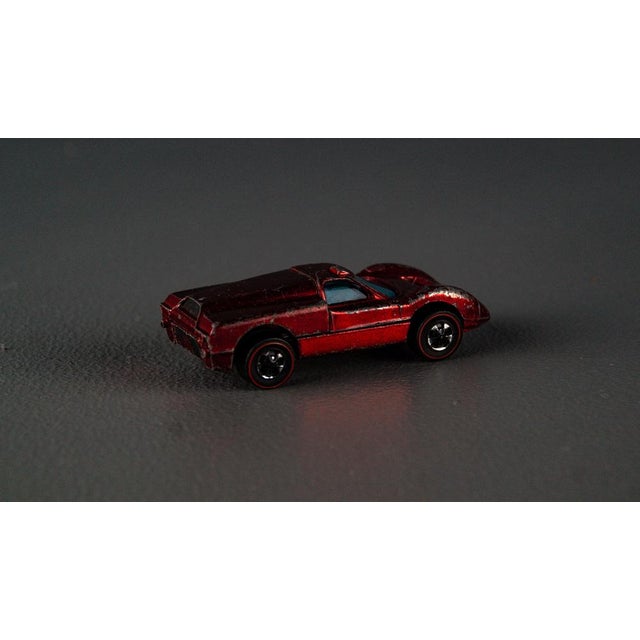 Super rare Sweet Sixteen Ford J-Car toy in metallic ice winered from Hot Wheels, by MATTEL 1967, Number 6214. In original...