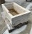 Cream 19th Century French Limestone Trough With Recessed Interior Molding For Sale - Image 8 of 10
