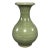 Antique Longquan Celadon Crackle Glaze Vase, Oriental Chinese Collectible Ceramic Display Vase For Sale