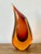 Vintage Italian Murano Art Glass Vase For Sale - Image 9 of 12