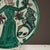 Vintage Mid Century Polychrome Glazed Ceramic Platter by Domingo Punter, Signed For Sale - Image 4 of 6