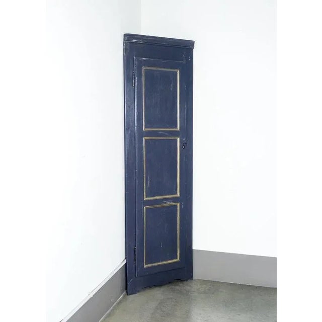 Corner Cabinet in Walnut and Poplar For Sale - Image 10 of 18