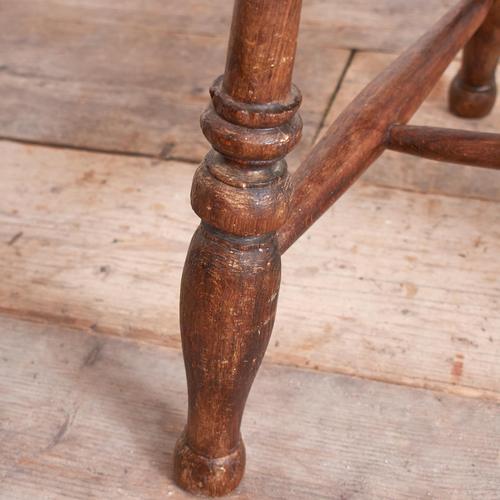 Antique Windsor Kitchen Chair with Spindle Back For Sale - Image 11 of 12