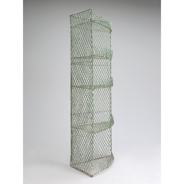 Vintage English Vegetable Drying Rack unusual that it's a Corner Drying Rack. Most people today use them as wonderful...