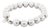Tiffany & Co. Sterling Silver 10 Mm Beaded Bracelet For Sale