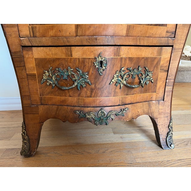 Baroque Style German Walnut Commode For Sale In Denver - Image 6 of 11