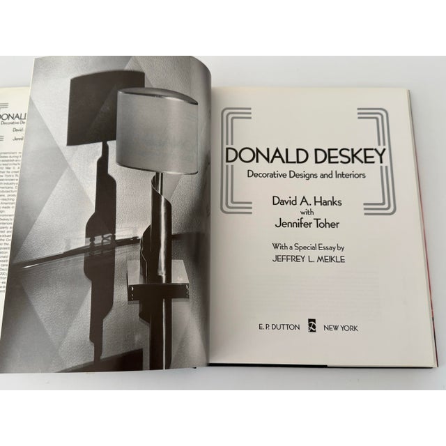 Forest Green Donald Deskey Decorative Designs and Interiors 1978 Hardcover Art Deco Design Book For Sale - Image 8 of 12