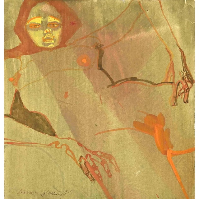 Anastasia Kurakina, The War, Watercolor, 2016 For Sale - Image 3 of 3