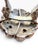 Sky Blue 19th-Century Silver Multicolored Stone Cluster Estate Ring With Lion Heads, Size 6 For Sale - Image 8 of 10