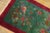 Lovely Dark Green Color With Special Floral Design Antique Chinese Art Deco Rug For Sale - Image 4 of 12