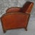 Set of Art Deco Club Chairs in Leather For Sale - Image 4 of 8