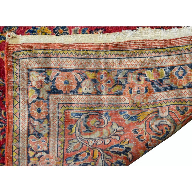 Early 20th Century Sarouk Rug For Sale - Image 9 of 11