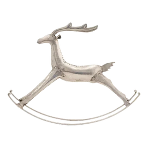 Rocking Reindeer Sculpture