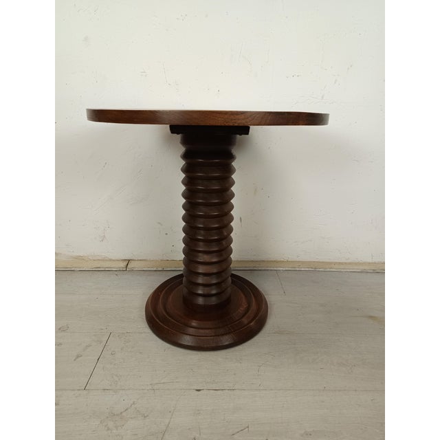 Brutalist Brutalist Guéridon Table by Charles Dudouyt, 1940s For Sale - Image 3 of 18