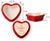 French Set of 4, Émile Henry Heart-Shaped Individual Baking Dishes/Ramekins For Sale - Image 3 of 3