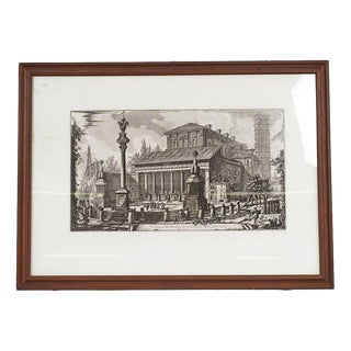 Giovanni Battista Piranesi, St. Louis Lawrence, Engraving For Sale