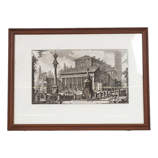 Giovanni Battista Piranesi, St. Louis Lawrence, Engraving For Sale