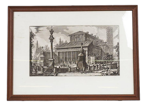 Giovanni Battista Piranesi, St. Louis Lawrence, Engraving