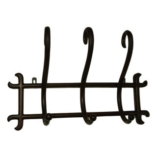 Wall-Mounted Coat Rack from Thonet, 1890s For Sale