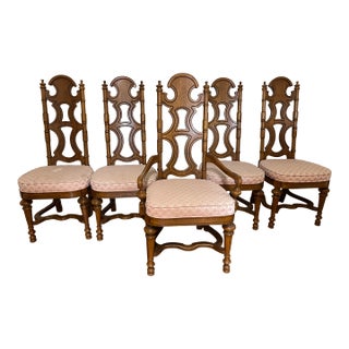 1960s Drexel Dining Chairs by Jim Peed For Sale