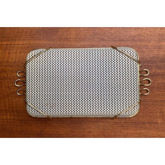 Small Mid-Century Perforated Tablet For Sale - Image 13 of 18