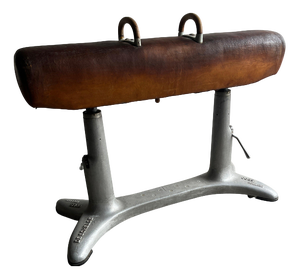 Vintage Gym Pommel Horse from De Schelde, Holland